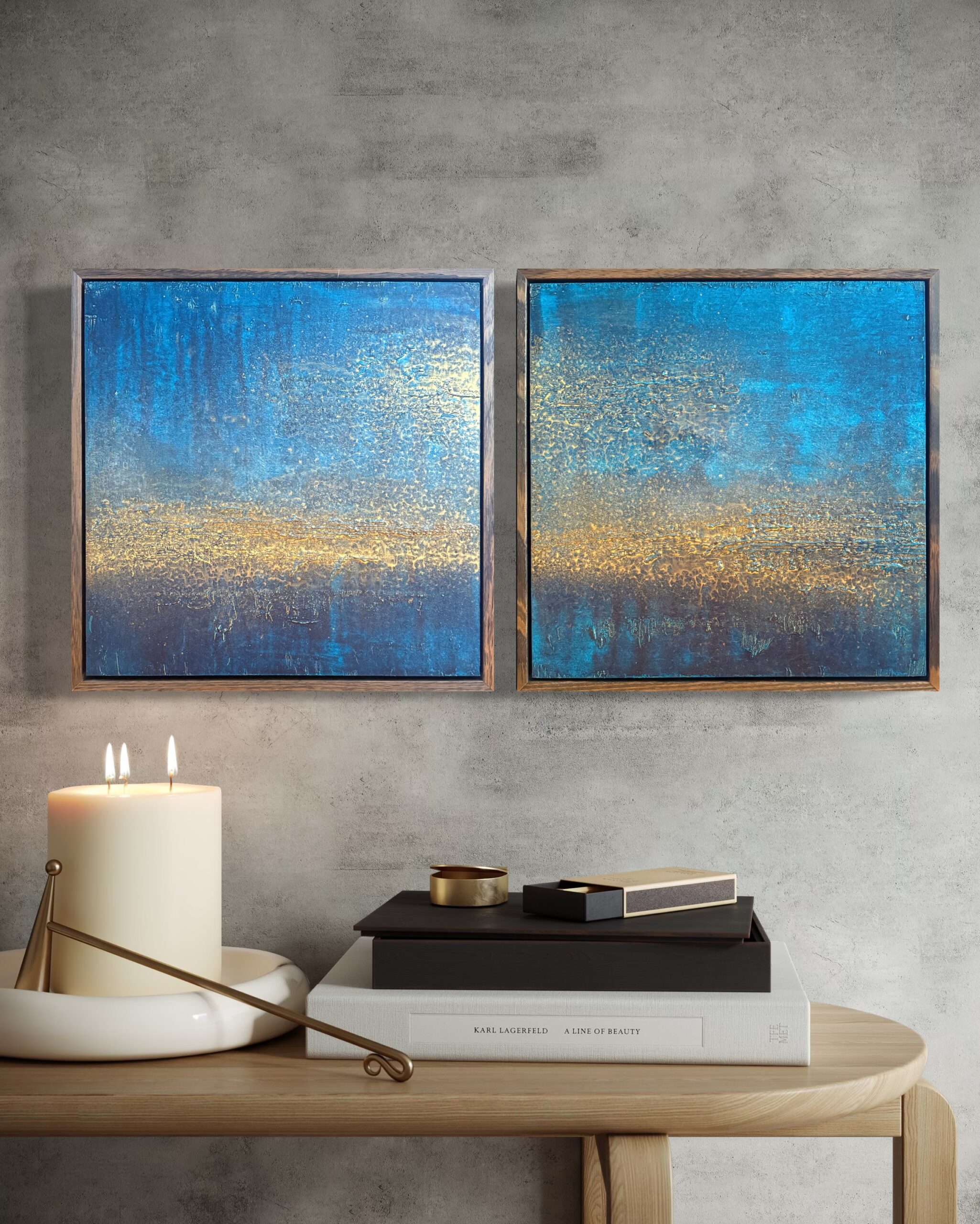 I Will Be There Once More - Diptych
